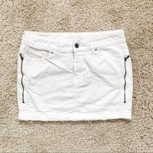 Diesel denim mini skirt